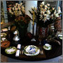 [thumbnail of Display of digitally decorated tableware at Thomas Goode Ltd]