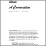 [thumbnail of Not Going It Alone: A Conversation]