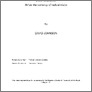 [thumbnail of Blind aesthetics: Art as the currency of radical vision]